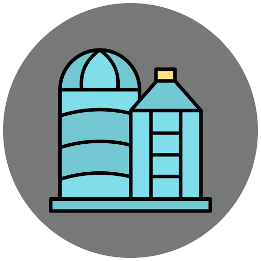 silo Generic Outline Color icono