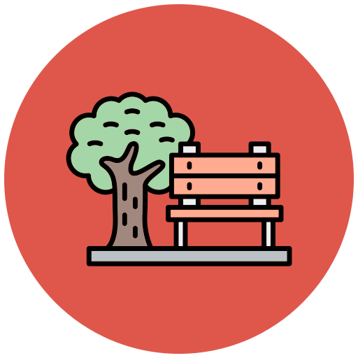 공원 Generic Outline Color icon