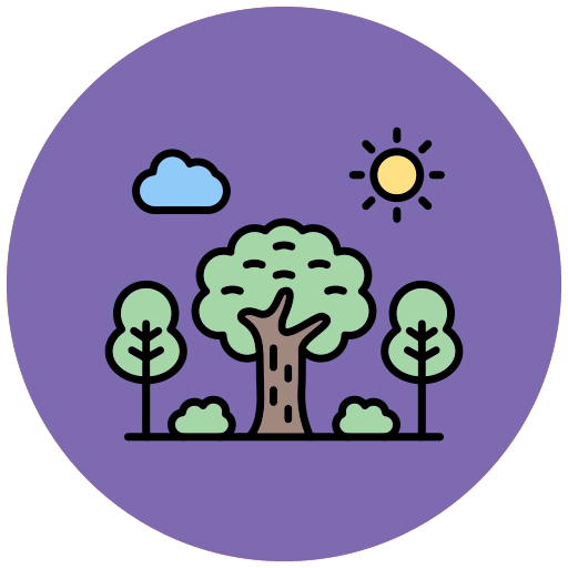 숲 Generic Outline Color icon