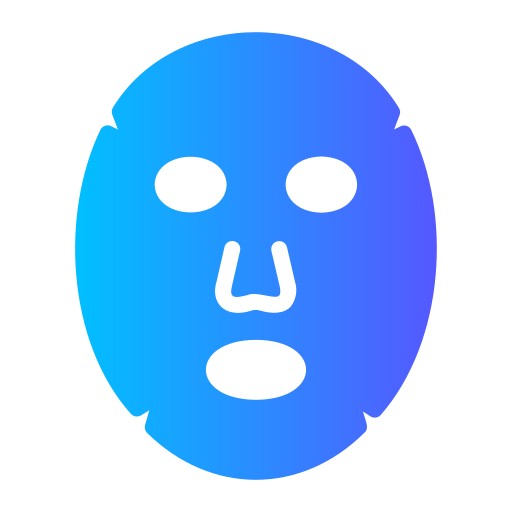 maska na twarz Generic Flat Gradient ikona