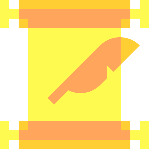 Scroll Basic Sheer Flat icon