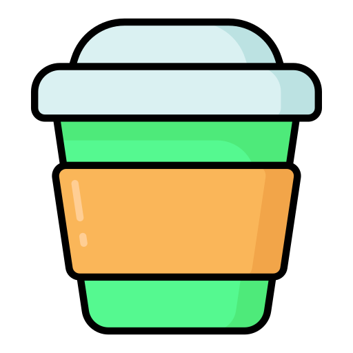 caffè Generic Outline Color icona