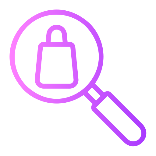 Magnifying glass Generic Gradient icon