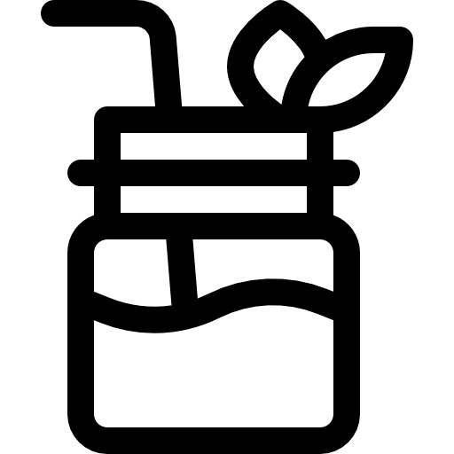 mojito Basic Rounded Lineal icono