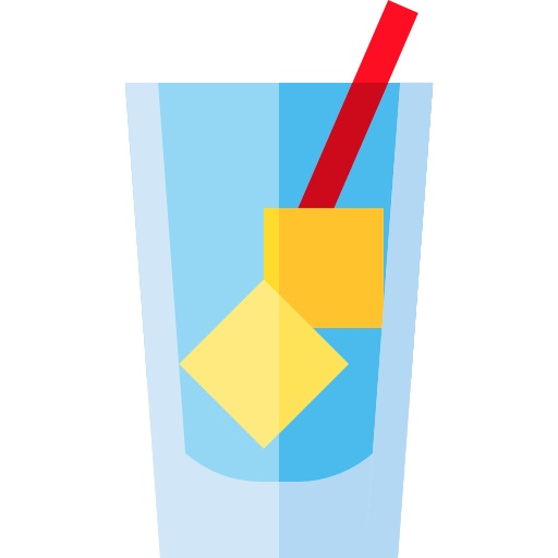 Cocktail Basic Straight Flat icon