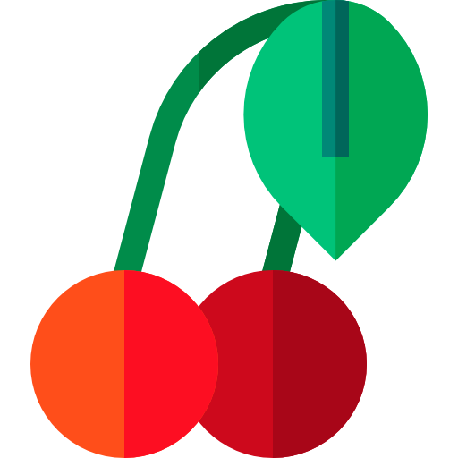 Cherry Basic Straight Flat icon