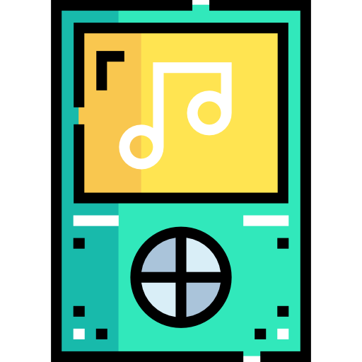 Music player Detailed Straight Lineal color icon