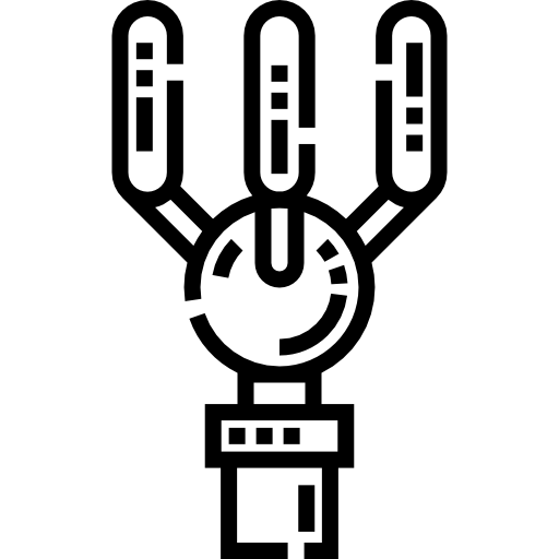 braccio meccanico Detailed Straight Lineal icona