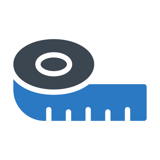 측정 테이프 Generic Blue icon