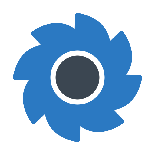 cirkelzaag Generic Blue icoon