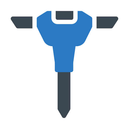 martello pneumatico Generic Blue icona