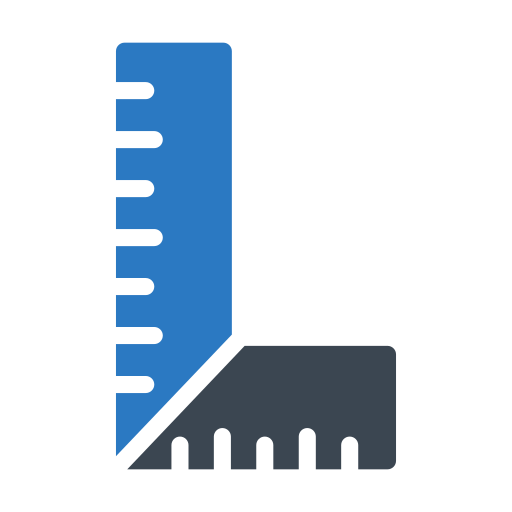センチメートル Generic Blue icon