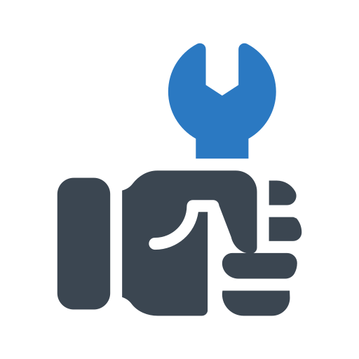 bauarbeiter Generic Blue icon