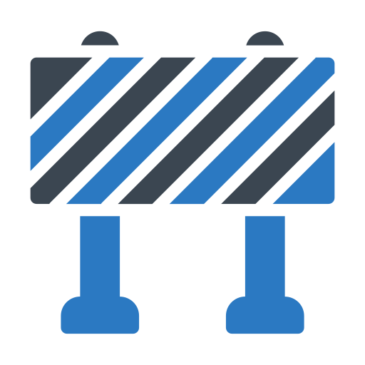 도로 블록 Generic Blue icon