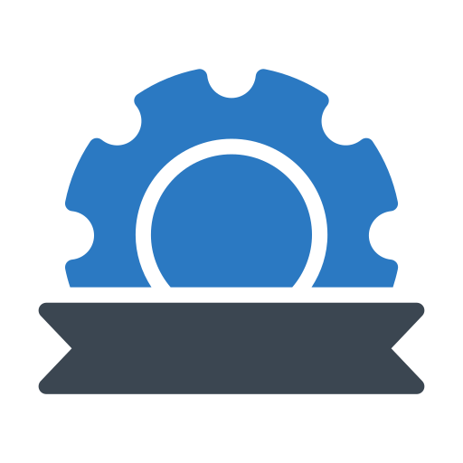 톱니바퀴 Generic Blue icon