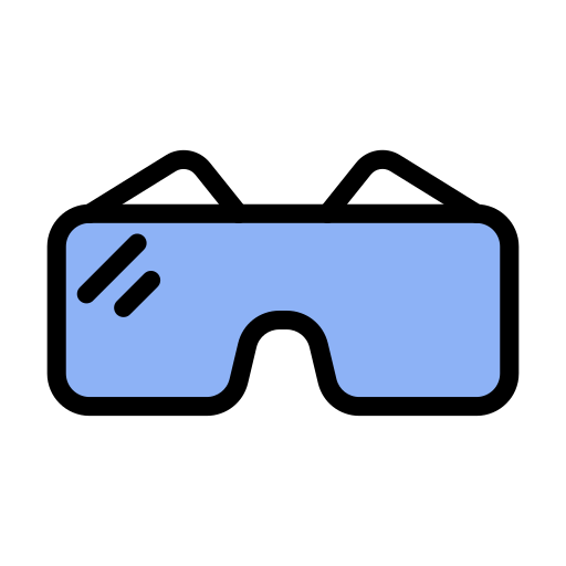 Safety goggles Generic Outline Color icon