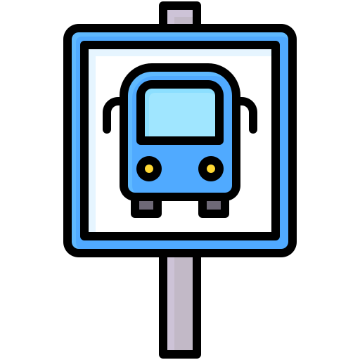 Bus station Generic Outline Color icon