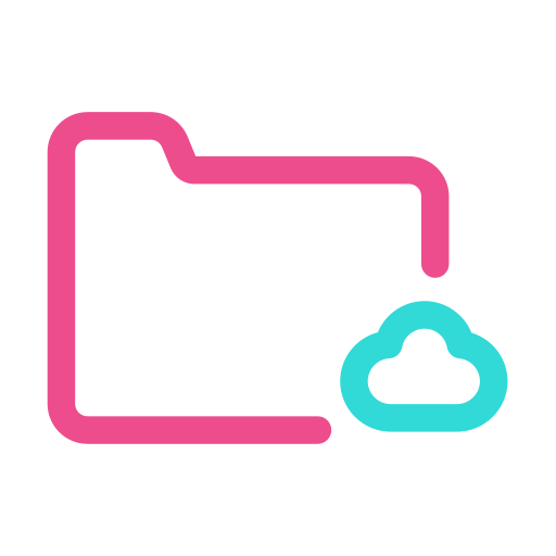 Cloud Data Generic Outline Color icon