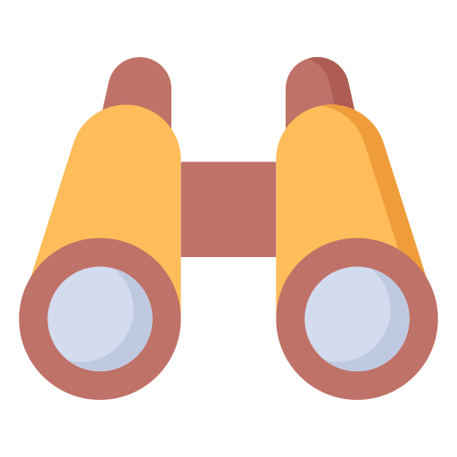 Binocular Generic Flat icon