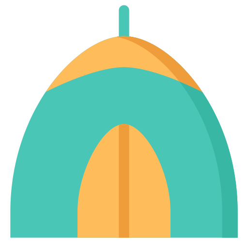 Tent Generic Flat icon