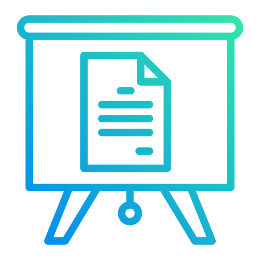 Document file Generic Gradient icon