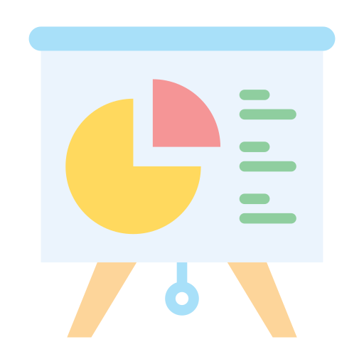 grafiek rapport Generic Flat icoon