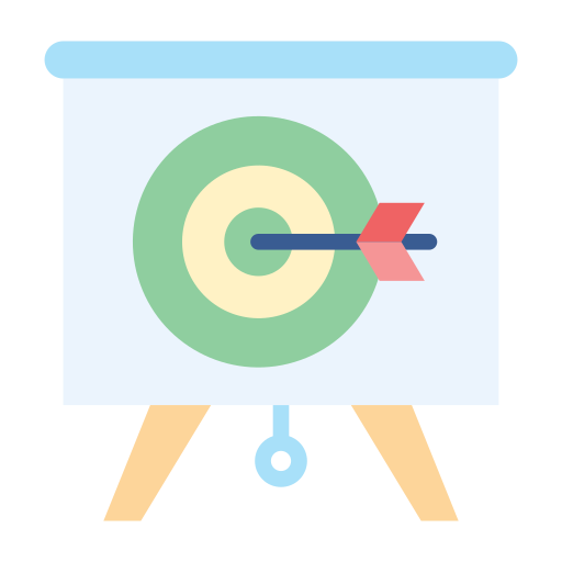 gezieltes marketing Generic Flat icon