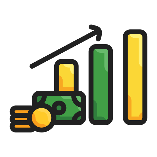 이익 Generic Outline Color icon