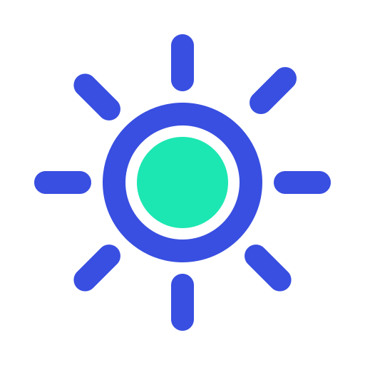 солнце Generic Fill & Lineal иконка