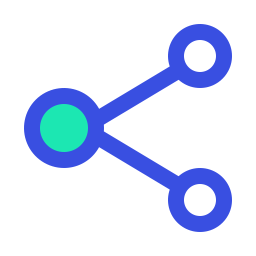condividere Generic Fill & Lineal icona