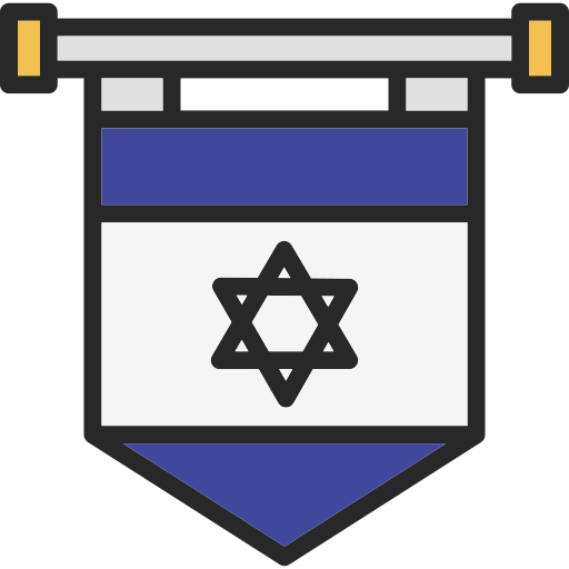 israel Generic color lineal-color icon