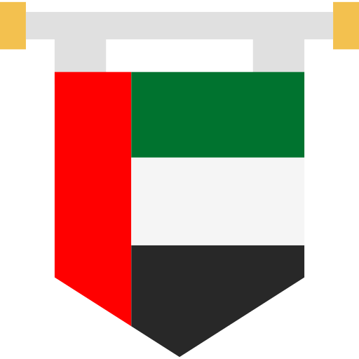 emirats arabes unis Generic color fill Icône