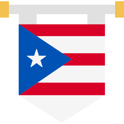 puerto rico Generic color fill icoon