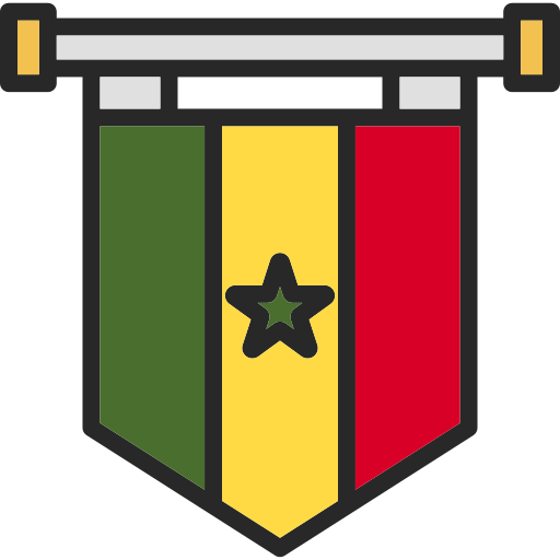 Senegal Generic color lineal-color icon