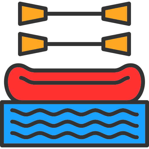rafting Generic Outline Color Icône