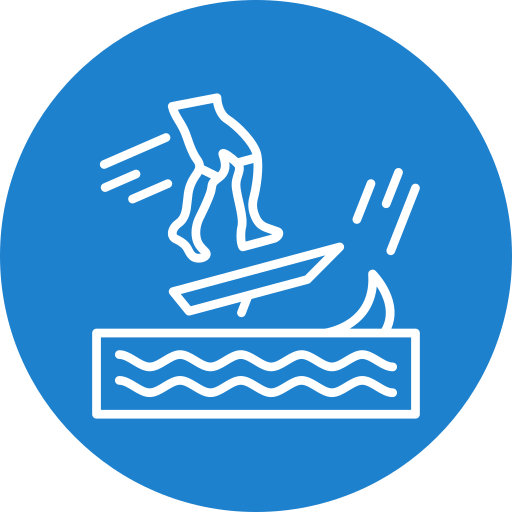 skimboard Generic Flat icon