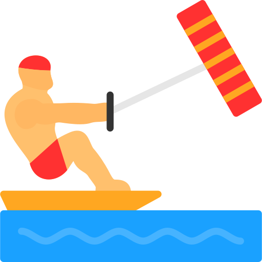 surfen Generic Flat icoon