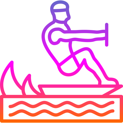Surfing Generic Gradient icon