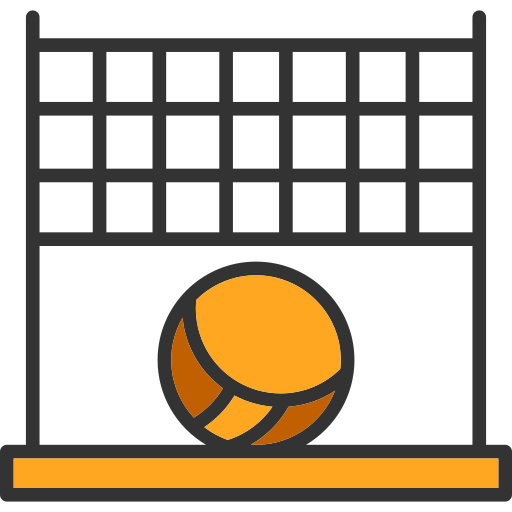 beach-volleyball Generic Outline Color icon