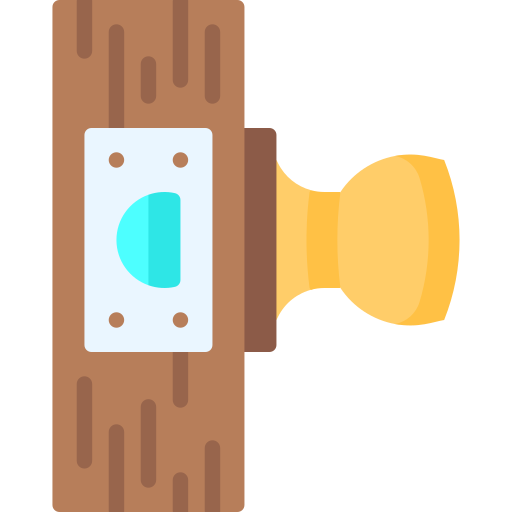 Door knob Special Flat icon