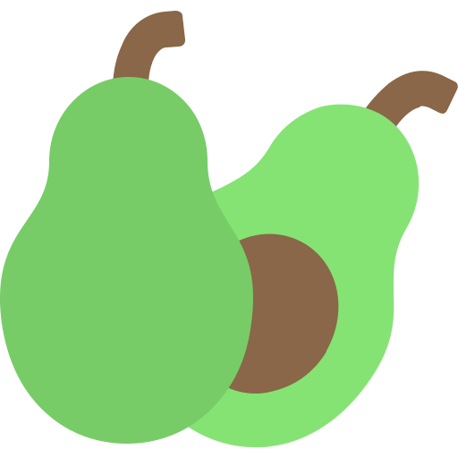 Авокадо Generic color fill иконка