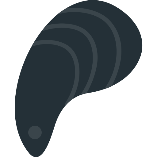 Mussel Generic color fill icon