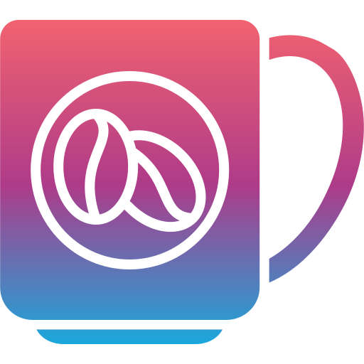 コーヒーカップ Generic gradient fill icon