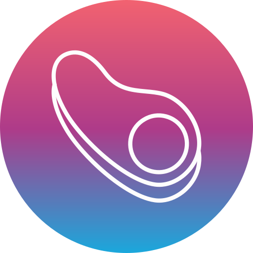 Meat Generic gradient fill icon