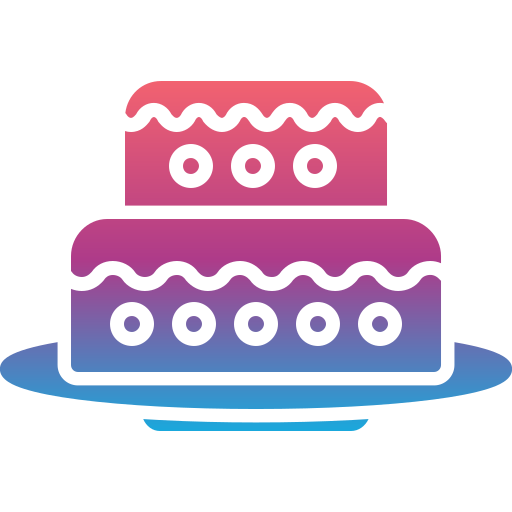 torta Generic gradient fill icona