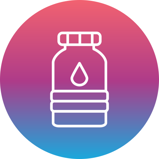 Water bottle Generic gradient fill icon