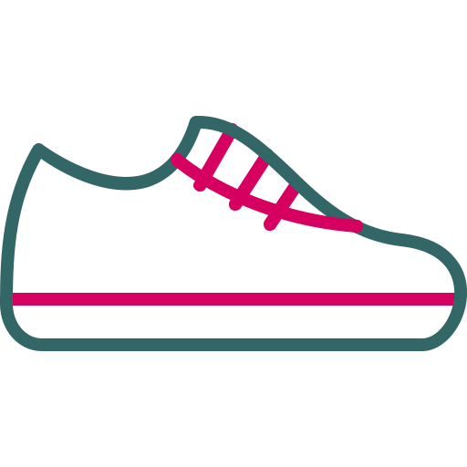 scarpe Generic color outline icona