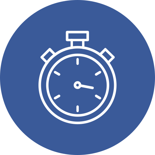 Stopwatch Generic color fill icon