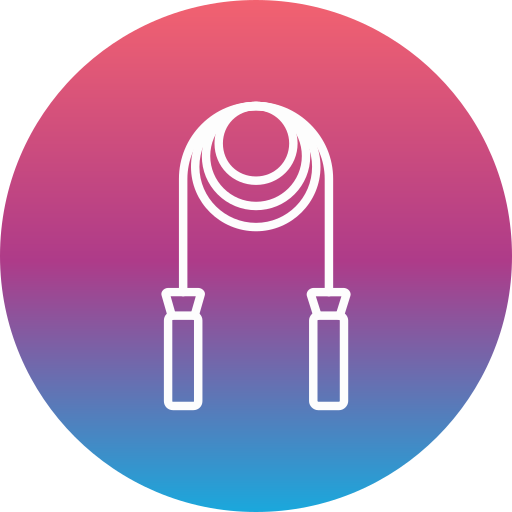 Jump rope Generic gradient fill icon