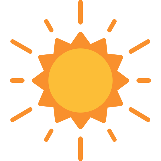 Sun Generic color fill icon